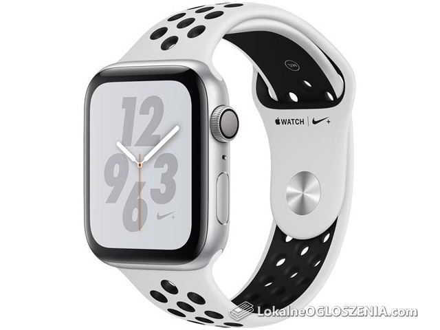 Apple Watch Series 4 (GPS) 44MM Silver Nike Sport Band 