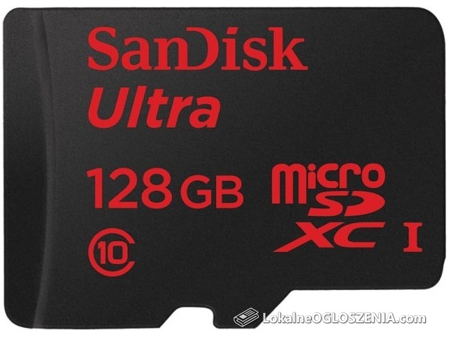Karta pamięci SANDISK ULTRA microSDXC 128GB 100MB/s A1 Cl.10 UHS-I 