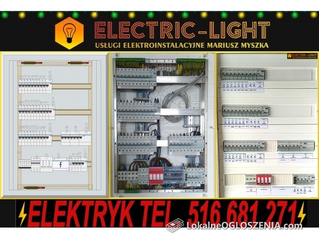 Usługi elektroinstalacyjne / Elektryk