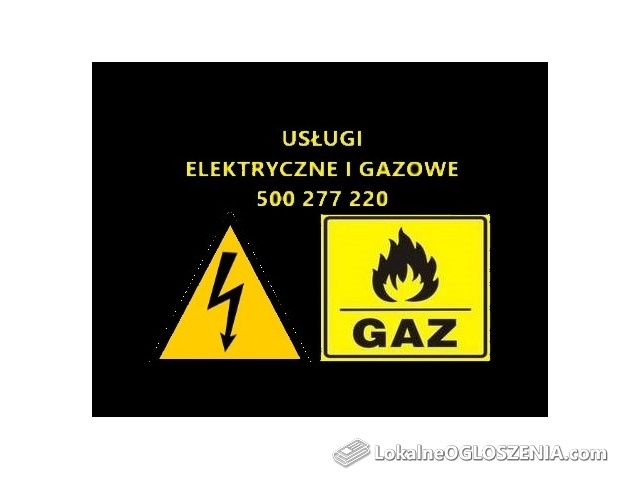Pomiary Odbiorcze Okresowe Instalacji Elektrycznych - Roczne przeglądy instalacji gazowych!