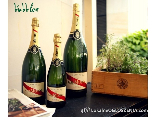 Najlepsze szampany i wielcy producenci w barze Bubbles!