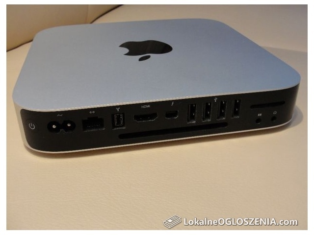 APPLE Mac Mini 2012, i7 3615QM 12 GB RAM 256 SSD +Trackpad + 2 klaw. 