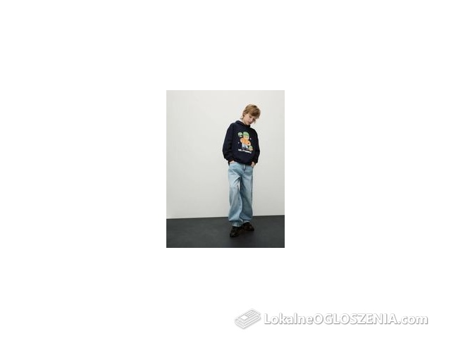 Reserved - Bluza z kapturem Stumble Guys - granatowy