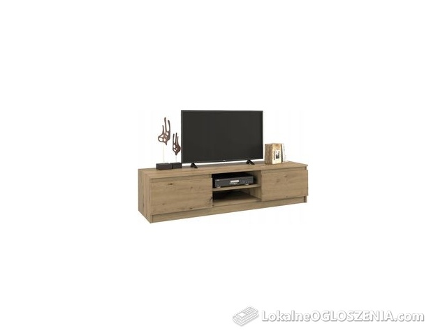 Nowoczesny Stolik Szafka Rtv 120CM Dąb Artisan