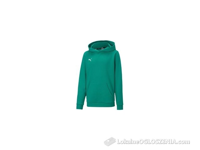 PUMA Bluza dla dzieci Puma teamGOAL 23 Casuals Hoody Jr zielona - Zielony