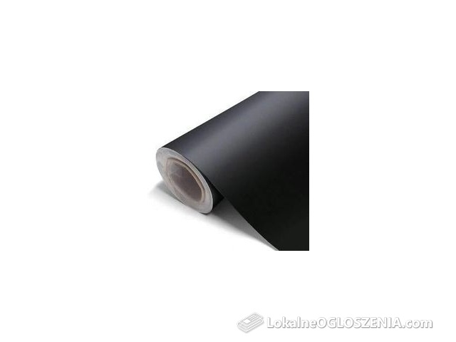Carbon Folia Okleina Mat Matowa Czarna Czarny 152X50Cm