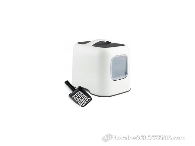 Rotho Kocia Kuweta Z Pochłaniaczem Biała + Łopatka