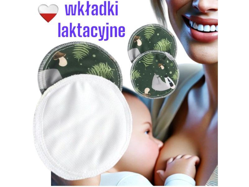 WKŁADKI LAKTACYJNE PUL coolmax - BORSUKI