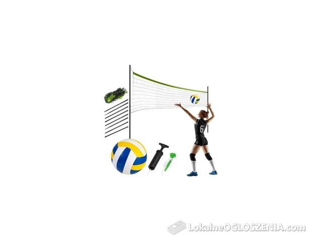 Neo-Sport Siatka I Stelaż Do Gry W Siatkówkę I Badmintona 570cm (1498)