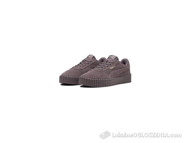 [AP] PUMA Damskie trampki Carina 3.0 SD Raisin Gold, 40 EU, Raisin PUMA Gold, 41 EU