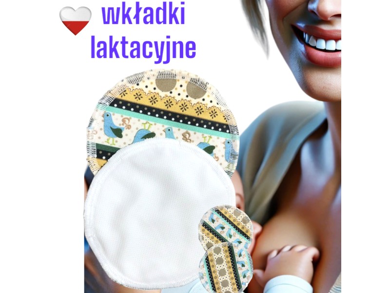 WKŁADKI LAKTACYJNE PUL coolmax - GROSZKOWE KURY