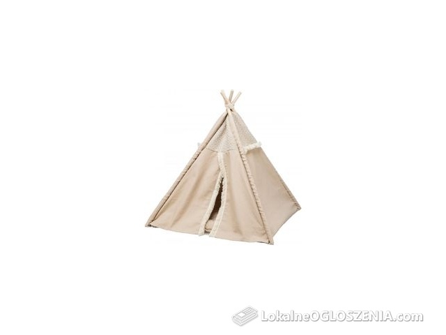 Trixie Boho Tipi Legowisko Zamknięte Dla Psa Kota Beż 55x65x55cm TX38211