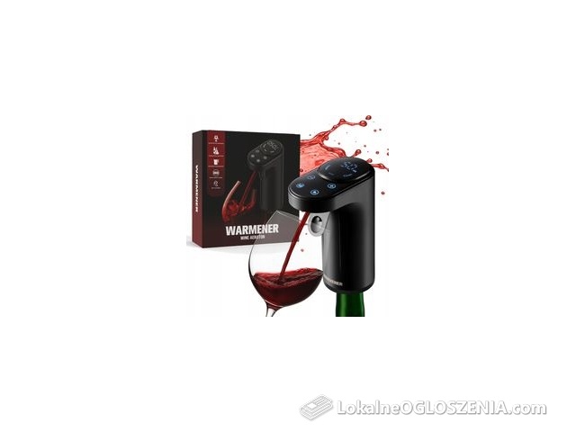 Podajnik Nalewak Dozownik Dyspenser do Wódki Whiskey Aerator Wina Alkoholu Aura Warmener