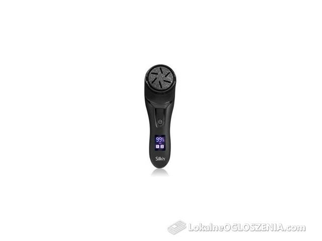 Silk'n VacuPedi Elektryczny pilnik do stóp z systemem próżniowym i tarczami Czarny