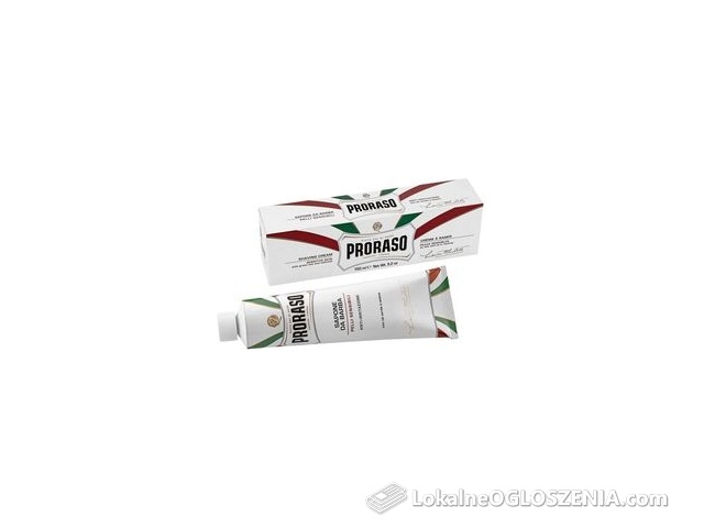 Proraso White Mydło do Golenia Dla Skóry Wrażliwej w Tubce 150ml