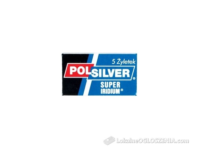 POLSILVER żyletki SUPPER IRRYDIUM 5 szt