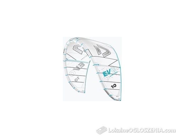 Duotone Latawiec Kitesurfingowy Evo Concept Blue 2024 Undyed White