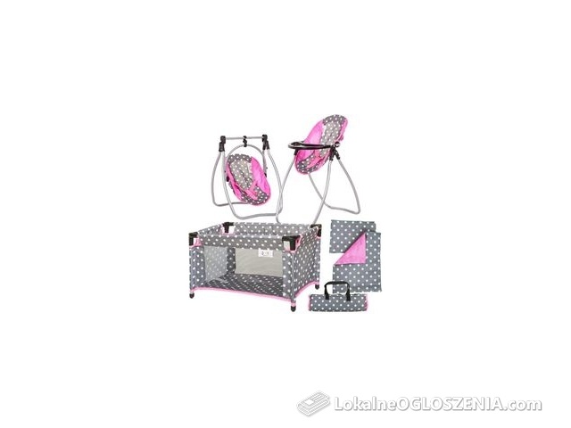Doris Huśtawka + Krzesełko Dla Lalek 2W1 9397