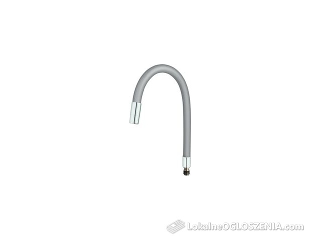 Ferro ELASTICO wylewka do baterii zlewozmywakowej srebrna (W100S-B)