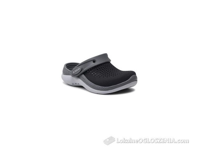 Klapki CROCS - Literide 360 Clog T 206712 Black/Slate Grey