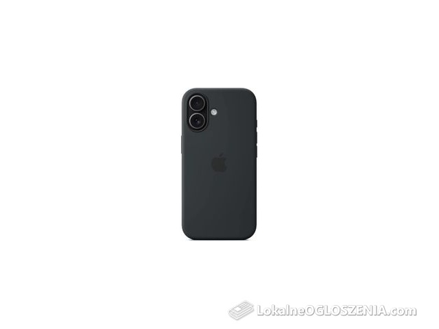 Apple Etui Silicone Case MagSafe do iPhone 17 Czarny