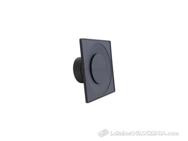 Darco Zawór powietrzny czarny ASKV 100 » anemostat kwadrat ANEMOSTATASKV100CZ