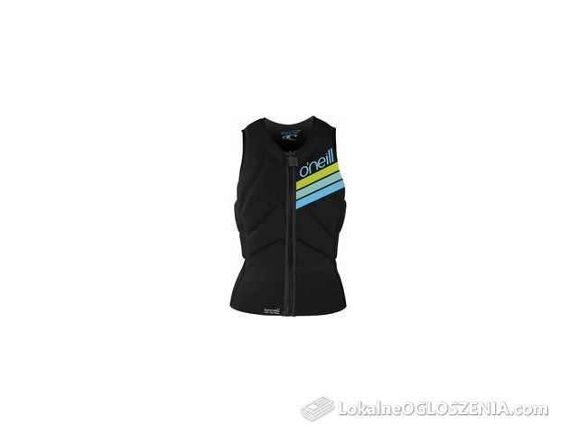 Oneill Kamizelka Kitesurfing Slasher Womens Czarny/Niebieski/Zielony 8