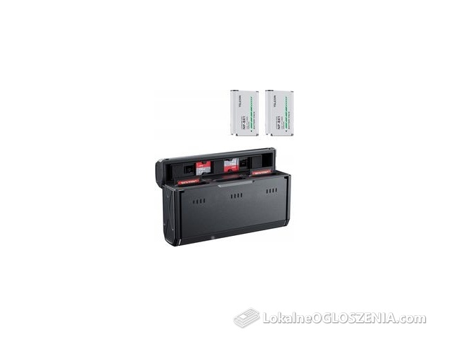 2 Akumulatory NP-BX1 + ładowarka trójkanałowa do Sony