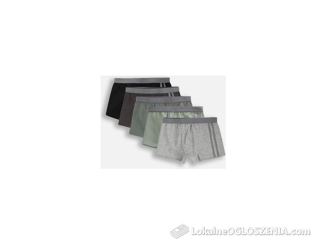 Majtki chłopięce wielokolorowe bokserki 5 pack