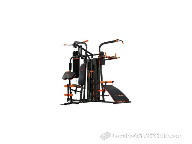 Atlas Sport Do Ćwiczeń 4 Stanowiska 72Kg X2 Box V.2.0 Czarny Czerwony
