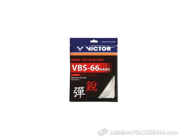 Victor Naciąg Do Badmintona Vbs 66 Nano White 10 Vbs66N 