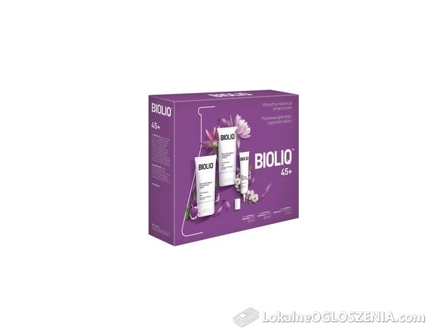 Bioliq 45+ Krem na dzień 50ml + Krem na noc 50ml + Krem do oczu i ust 15ml