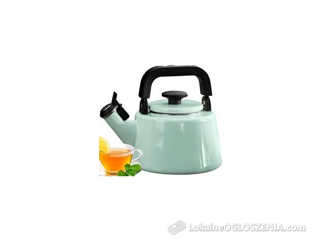 Czajnik emaliowany Moderno Aquaverde 2,1 l Forchetto