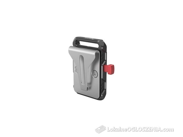 SmallRig 2990 Mini V-Lock Battery Plate with Belt Clip - adapter v-lock