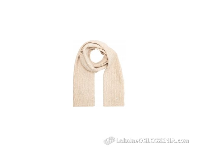 Ochnik Jasnobeżowy szalik damski zimowy SZADT-0202-80(Z25)