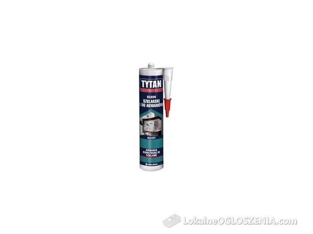 TYTAN PROFESSIONAL Silikon szklarski i do akwariów 280 ml brązowy