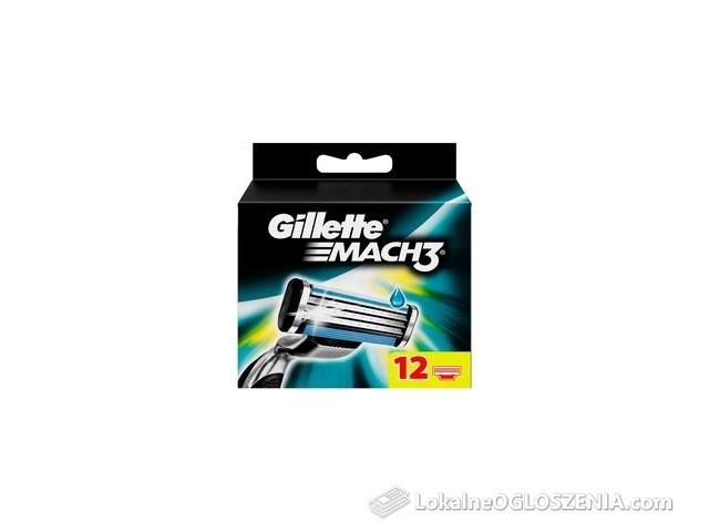 Gillette Mach3 Ostrza Do Maszynki Do Golenia 12 szt.