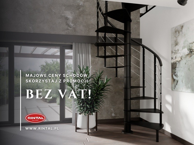 Majówka z designem – Miesiąc bez VAT w Rintal