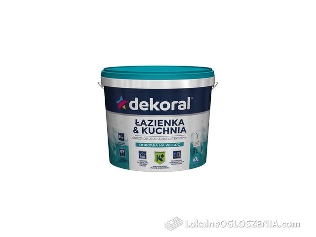 Dekoral ŁAZIENKA & KUCHNIA biały 3L