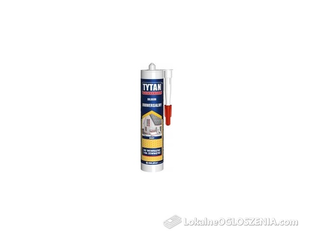 TYTAN PROFESSIONAL Silikon uniwersalny 280 ml biały