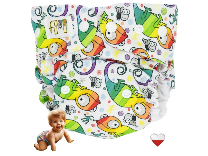 KIESZONKA COOLMAX - KAMELEONY białe napy