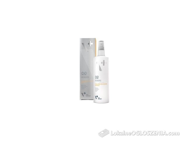 Vet Expert Chlorheksidine spray z chlorheksydyną na zmiany skórne dla psów i kotów 100ml