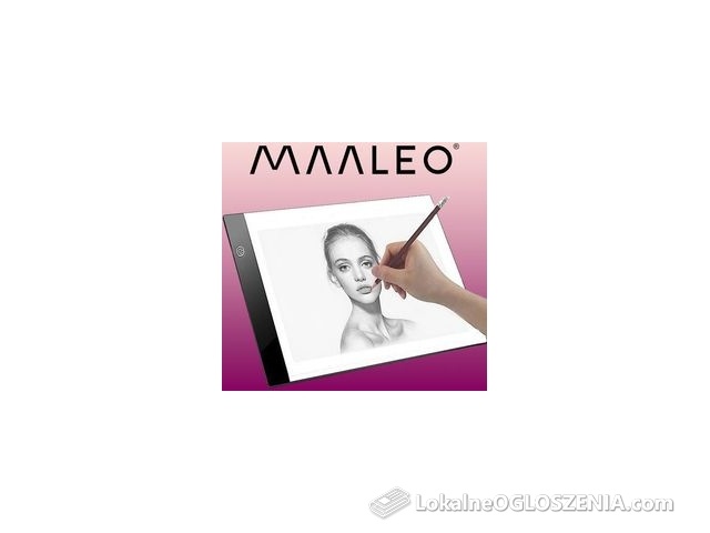 Deska Kreślarska Tablet Graficzny Led Tablica Do Rysowania Podświetlana A4 Maaleo