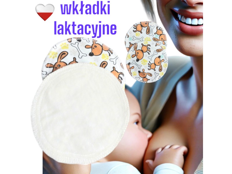 WKŁADKI LAKTACYJNE PUL bambus - PIESKI