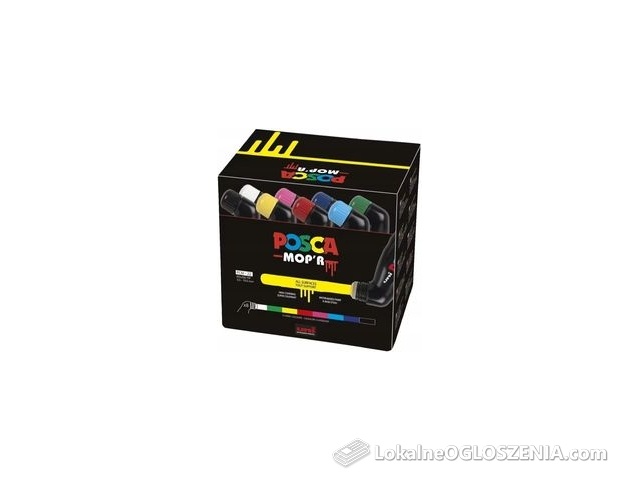 Zestaw Marker Mop'R Pcm -22 Do Street-Artu Grafiti 3-19 mm Mix 8 szt.uk Posca