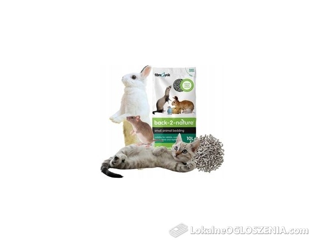 Back 2 Nature Żwirek Papierowy 10L Chłonny 1776361555