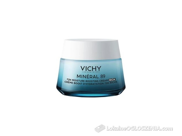 Vichy Mineral 89 Krem nawilżająco - odbudowujący 100H bogaty 50ml