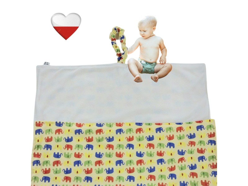 Mata do przewijania - KOLOROWE SŁONIE