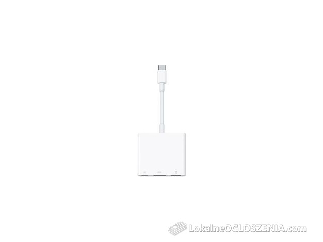 Apple przejściówka Multiport USB-C na AV - HDMI USB (MW5M3ZM/A)