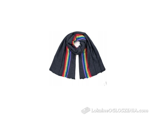 Szal Art Of Polo 19520 Peace&Love tęcza 200x68